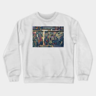 Backward Letters Crewneck Sweatshirt